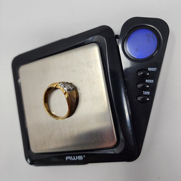 Vintage 14K Gold Size 13 Ring - Picture 8 of 8